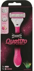 Wilkinson Sword Aparate de ras de unică folosință, 1 buc. - Wilkinson Sword Quattro for Women Gift Box