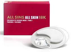 All Sins 18k Mască pentru zona ochilor cu colagen - All Sins 18k Colagen Eye Rescue Mask 4 x 3.3 ml