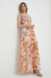 GUESS rochie culoarea portocaliu, maxi, evazati PPYX-SUD0GU_22X