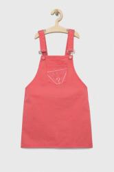 Guess rochie din denim pentru copii culoarea roz, mini, drept PPYX-SUG02I_30X