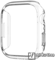 SPIGEN THIN FIT okosóra műanyag védő keret - FEKETE - APPLE Watch Series 7 (41mm) / Series 8 (41mm) / Series 9 (41mm) - ACS04187 (ACS04187)