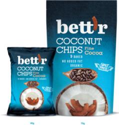  Bettr bio kókuszchips kakaós 70 g