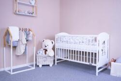 NEW BABY Gyerek kiságy New Baby MIA standard Zebra fehér