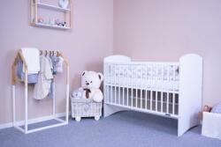 NEW BABY Gyerek kiságy New Baby LEO standard fehér