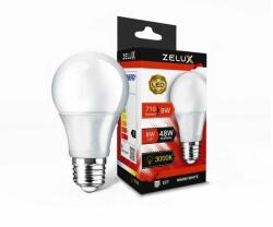 ZELUX Led Globe A60 8W E27 3000K Gömb Izzó