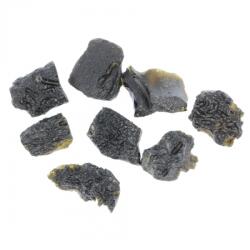  Indochinit Tectita Cristal Natural Brut - Varietate de Tektita - Sticla de Contact Meteorit 20-25 x 16-22 mm ( M ) - 1 Buc