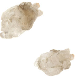Cuart Elestial Fumuriu Mineral Natural Brut - 86 x 55x 37 mm - ( XXL ) - Unicat