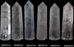  Obelisc Cuart Alb Cristal Natural 1 Varf - 92-99 x 21-26 x 21-25 mm - 1 Buc