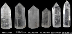 Obelisc Cuart Alb Cristal Natural 1 Varf - 43-58 x 15-22 x 14-21 mm - 1 Buc