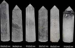  Obelisc Cuart Alb Cristal Natural - 1 Varf - 91-105 x 20-24 x 20-24 mm - 1 Buc