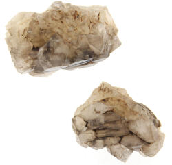  Cuart Elestial Fumuriu Mineral Natural Brut - 80x58x44 mm - ( XXL ) - 1 Buc