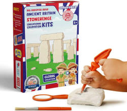 BabyJem Arkerobox - set arheologic educational si puzzle 3d, marea britanie antica, stonehenge (ARK2223)