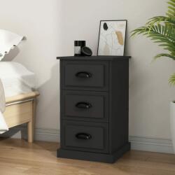 vidaXL Noptieră, negru, 39x39x67 cm, lemn prelucrat (816161)