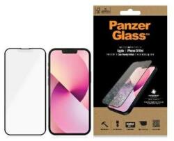Panzer iPhone 13 Mini PanzerGlass E2E MicroFracture Antibakteriális és tükröződésmentes tokbarát üvegfólia fekete