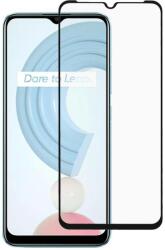 realme C21 5D Full Glue kijelzővédő üvegfólia fekete - smartdiszkont - 1 300 Ft