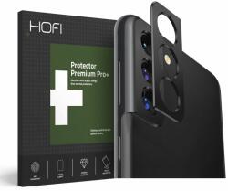 HOFI Metal Styling kamera védő keret Samsung S21+ Plus fekete
