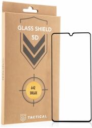 TACTICAL Shield 5D kijelzővédő üvegfólia Samsung Galaxy A42 5G fekete