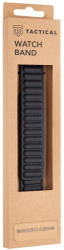 Tactical Apple Watch 1/2/3/4/5/6/7/8/SE 38/40/41 mm Tactical 723 Loop Leather bőr óraszíj fekete