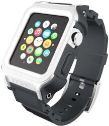 Apple Watch 38 / 40 /41 mm Incipio Octane Strap Armored óraszíj fehér - szürke