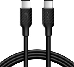 PITAKA USB Type-C / USB Type-C kábel 1m 3A fekete (CTC1001)