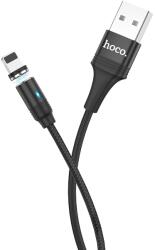 hoco. U76 Fresh USB - Lightning kábel 2A mágneses fejjel 1.2m fekete - smartdiszkont