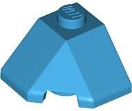 LEGO® 13548c159 - LEGO sötét azúr kocka 45° elem 2 x 2 méretű, dupla lejtő, lecsapott sarokkal (13548c153)