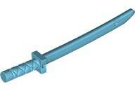 LEGO® 21459c156 - LEGO közepes azúr minifigura kard négyszögletes markolattal, shamshir (21459c156)