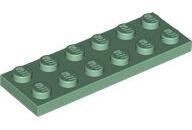 LEGO® 3795c48 - LEGO homokzöld lap 2 x 6 méretű (3795c48)