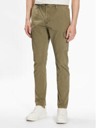 INDICODE Pantaloni din material Umut 60-320 Verde Regular Fit