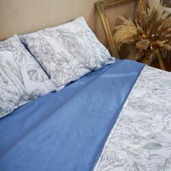 Heinner King Size bed set, printed, made of 100% cotton, density 132TC. Product dimensions: 2 pillow covers 50x70 cm, duvet cover sheet 200x220 cm, flat sheet 220x240 cm (HR-KGBED132-AKI) Lenjerie de pat