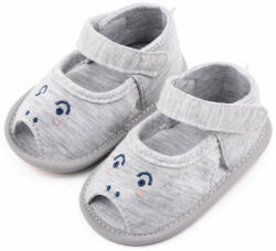 SuperBaby Sandalute gri pentru baietei - Animalut