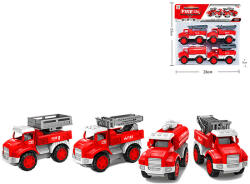 Kikky Set pentru copii mașini de pompieri Kikky - Cod W5176