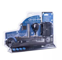 Midland Kit Midland CB GO-USB Staţie radio CB M-MINI USB + Antenă Midland LC29 (C1262.05)