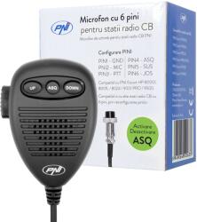 PNI Microfon cu 6 pini pentru statii radio PNI Escort HP 8000L/8001L/8024/9001 PRO/9500/8900 (PNI-MK8000)