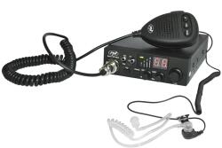 PNI Statie radio CB PNI Escort HP 8024 ASQ alimentare 12V-24V + Casca PNI HF11 cu 1 pin (PNI-HP8024HF11) Statii radio