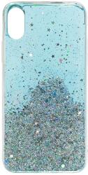 Wozinsky Star csillogó flitteres tok Samsung Galaxy M30s kék