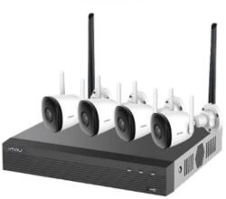 IMOU IP wifi csőkamera szett - NVR1104/F22 kit (4x 2MP-2, 8mm, H265, mikr. , IR30m; 1x NVR 4csat, 1TB HDD) (KIT/NVR1104HS-W-S2/4-F22) - mentornet