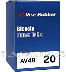 Vee Rubber 47/54-406 20x1, 75/2, 125 AV48 kerékpár tömlő