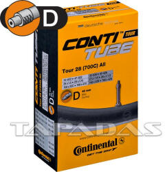 Continental Tour28 All D40 32/47-622 dobozos kerékpár tömlő