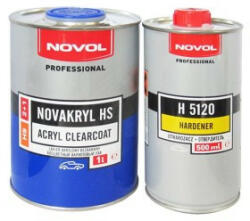 NOVOL Lac Novakryl HS (2: 1) 1l-set cu intaritor 0, 50 l (38043)