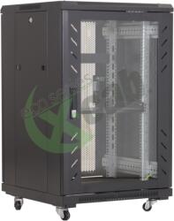 Eco Xcab Cabinet Metalic Eco Xcab 19inch Tip Rack Stand Alone Podea AS 27U 600x600mm Negru (AS6627.9004)