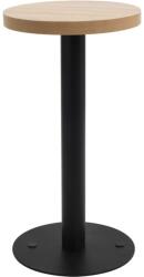 vidaXL Masă de bistro, maro deschis, 40 cm, MDF (286415)