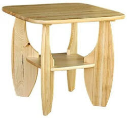 Komforttéka Janó dohányzó asztal négyzet (4) - fenyobutor24