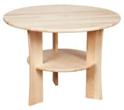 Komforttéka Janó dohányzó asztal kerek (3) - fenyobutor24