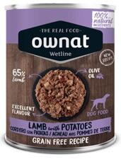 Conservă Ownat Dog Wetline Lamb & Potatoes 395 g Data expirare produs: 13.06. 2024