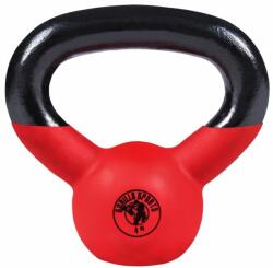 Gorilla Sports Kettlebell súlyzó gumírozott felülettel 4 kg