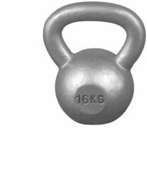 Gorilla Sports Kettlebell öntöttvas súlyzó 16 kg szürke (100338-00002-0021) - kokiskashop