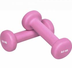 Gorilla Sports Egykezes súlyzó aerobikhoz 1 kg rózsaszín