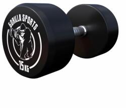 Gorilla Sports Kerek gumi súlyzók 2 x 15 kg (100280-00008-0111) - kokiskashop