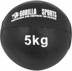 Gorilla Sports Medicinlabda 5 kg fekete (100783-00019-0010) - kokiskashop